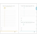 Quo Vadis One Way diary - School Year Planners -Year 2022/2023 12 months