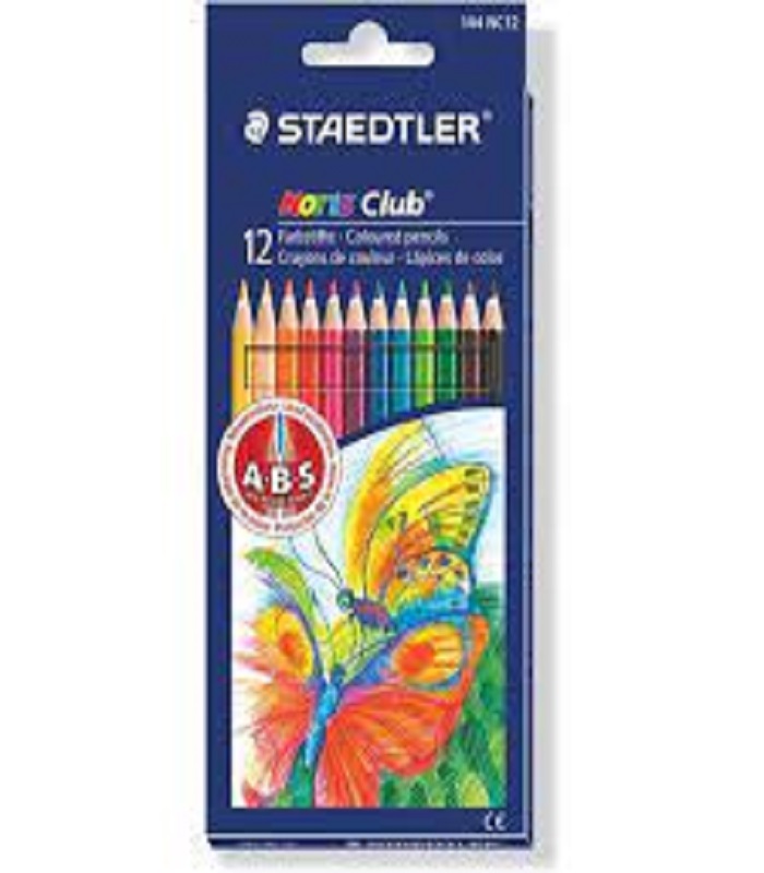 Staedtler Noris Club 12 Coloured Pencils Farbsortiert 144 NC 12