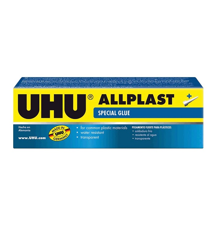 UHU ALLPLAST Powerful universal adhesive for plastics