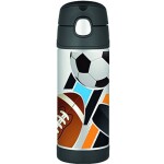 THERMOS® FUNTAINER® 355 ml STAINLESS STEEL WATER BOTTLE WITH STRAW- SPORT