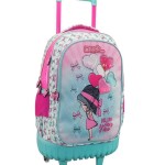MUST TROLLEY BAG 34Χ20Χ45 3CASES GIRL WITH BALLOONS