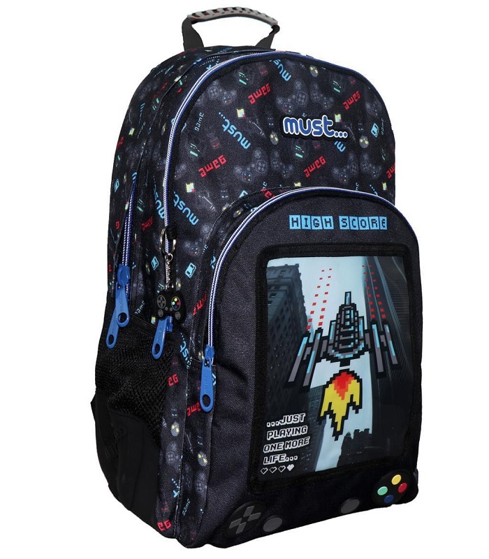 MUST BACKPACK ENERGY 33X16X45CM 3CASES HIGH SCORE