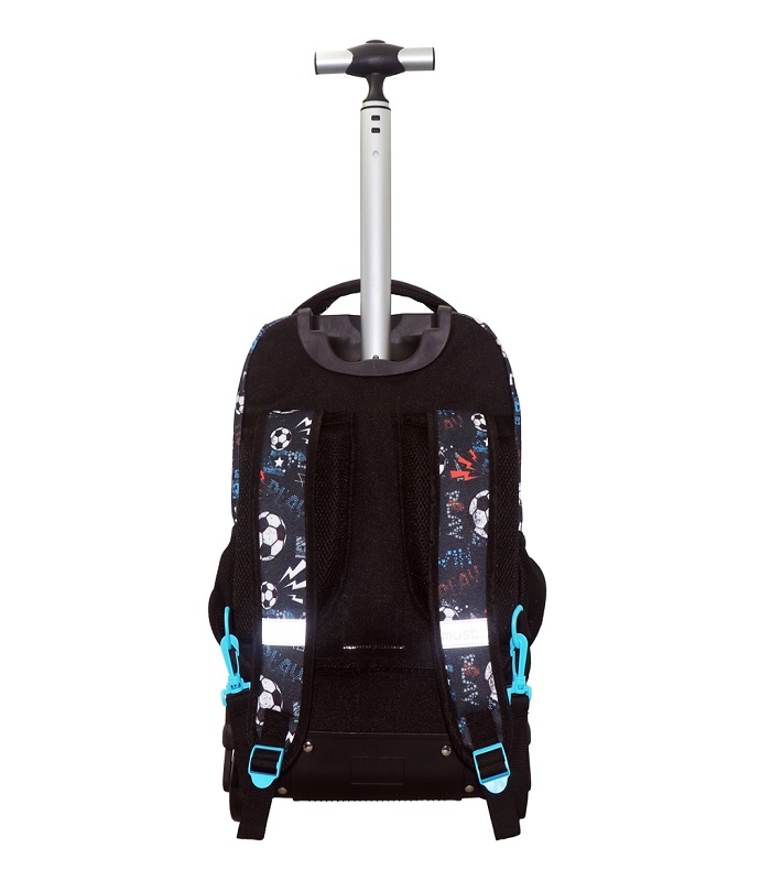 MUST ELEMENTARY TROLLEY BACKPACK PREMIUM FOOTBALL 3 CASES