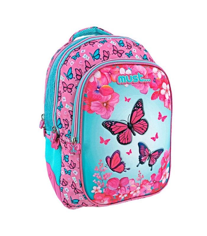 MUST BACKPACK BUTTERFLY 3 CASES