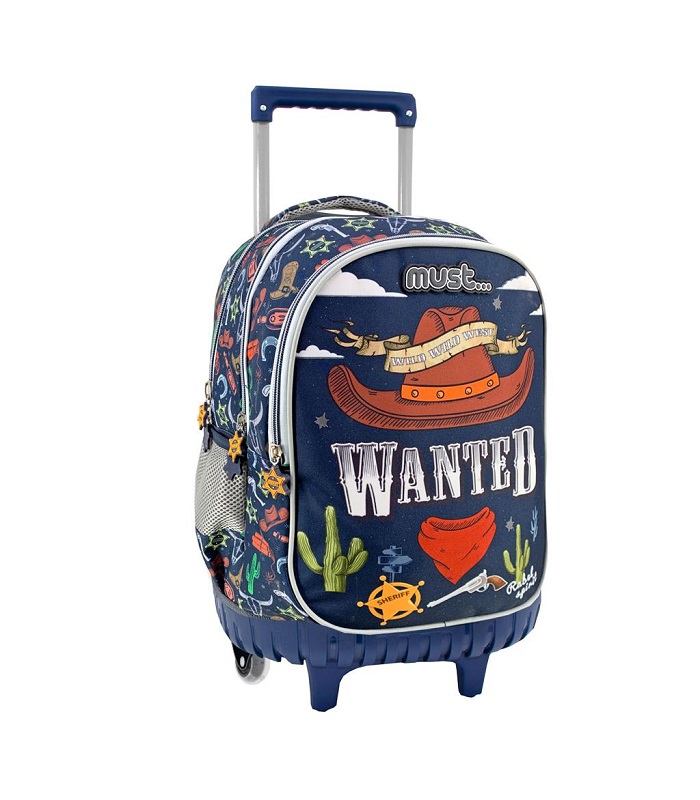 MUST TROLLEY BAG WANTED GLOW IN THE DARK 3 CASES