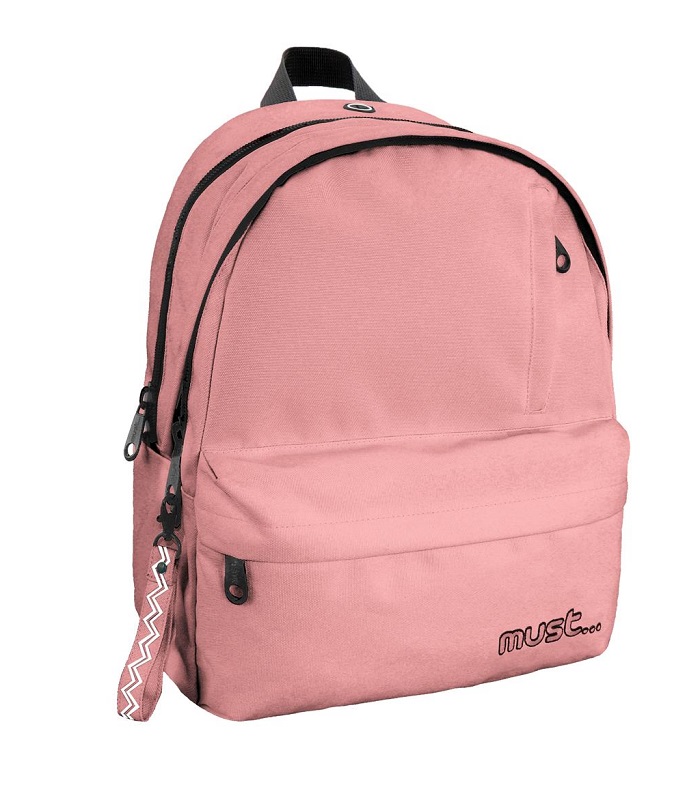 MUST BACKPACK MUST MONOCHROME RPET 900D SALMON 4 CASES