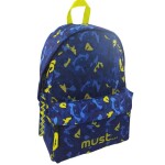 MUST BACKPACK MONOCHROME ARMY NET BLUE – YELLOW 4 CASES,