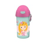 MUST WATER CANTEEN 500ML WITH STRAW 4 DESIGNS GIRL