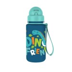 MUST WATER BOTTLE 350ML WITH STRAW 7×17,5CM 4 DESIGNS