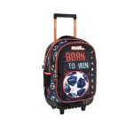 MUST School TROLLEY BACKPACK FOOTBALL BORN TO WIN 3 CASES