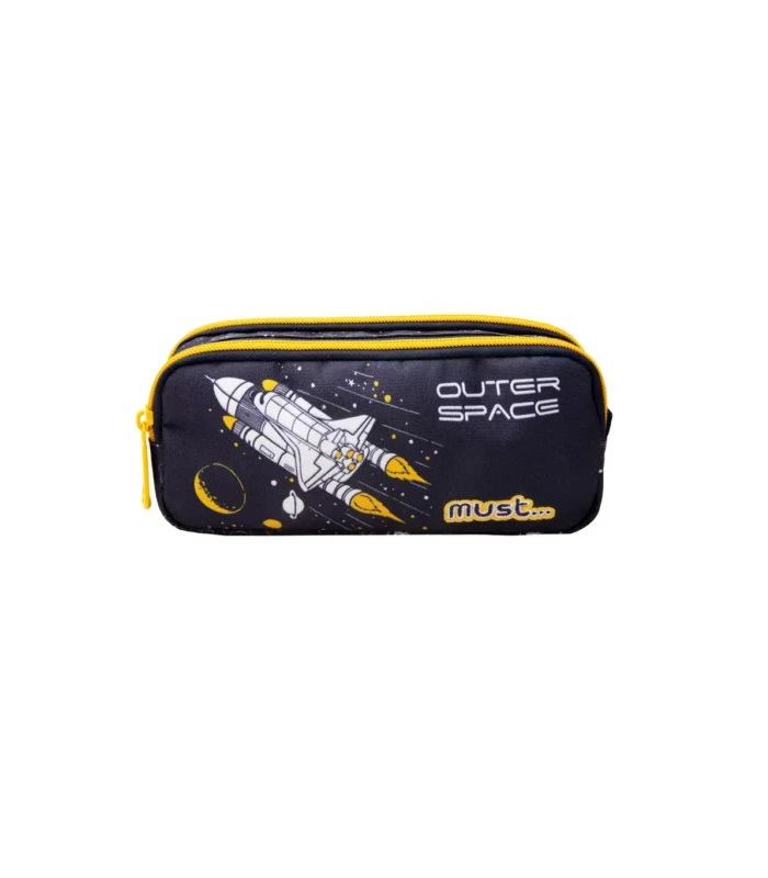 MUST School PENCIL CASE OUTER SPACE 2 CASES