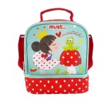 MUST LUNCH BAG YUMMY PRINCESS WITH FROG ISOTHERMAL