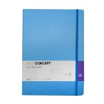 PAPER CONCEPT Soft Cover Executive Notebook - Fluo Colors - A4