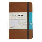 PAPER CONCEPT Executive Notebook Soft cover - Assorted Colors - 14 x 9