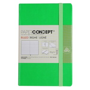 PAPER CONCEPT Soft Cover Executive Notebook - Fluo Colors - 14 x 9 cm