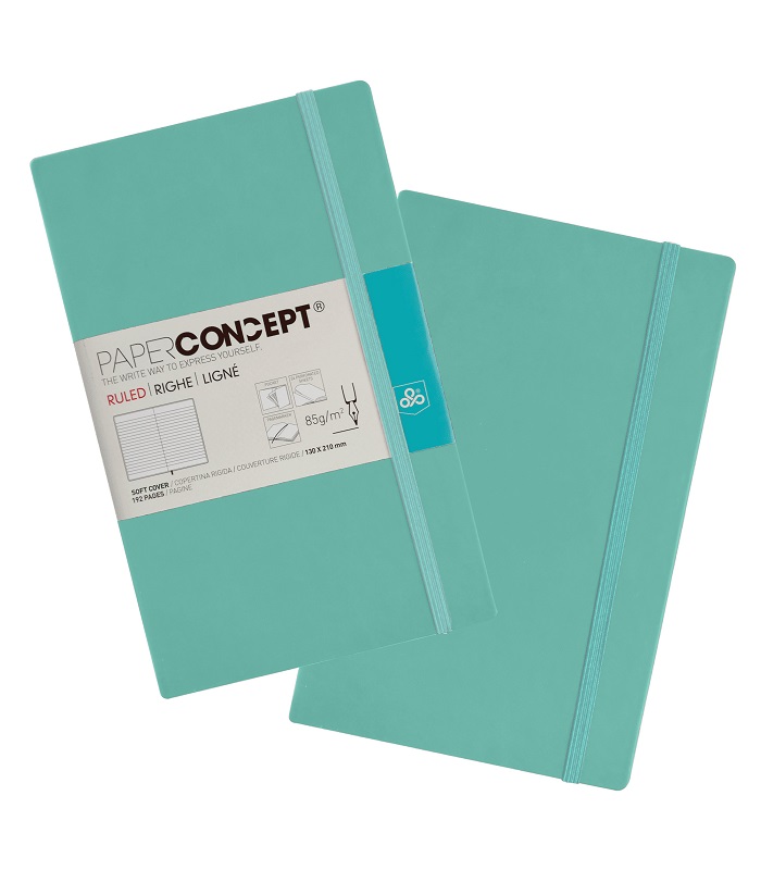 PAPER CONCEPT Soft Cover Executive Notebook - Paste Colors