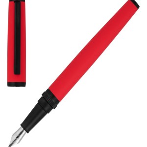 HUGO BOSS Fountain pen Gear Matrix Red