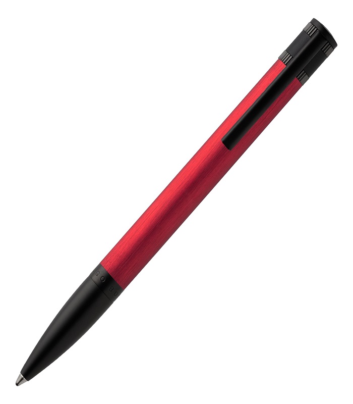 Hugo Boss Ballpoint pen Explore Brushed Red