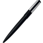Hugo Boss Ballpoint pen Gear Minimal Black & Chrome