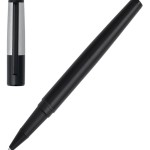 Hugo Boss Rollerball pen Gear Minimal Black & Chrome