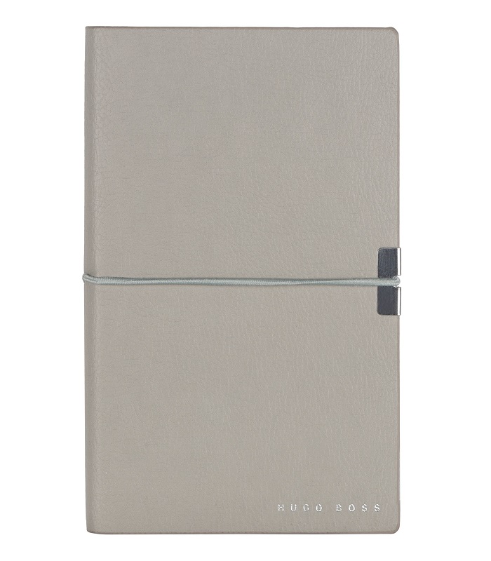 Hugo Boss Notebook A6 Elegance Storyline Grey Plain