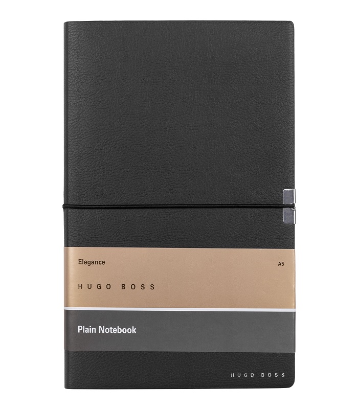 Hugo Boss Notebook A5 Elegance Storyline Black Plain