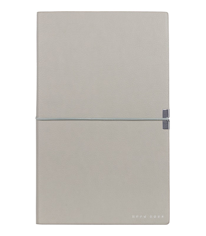 Hugo Boss Notebook A5 Elegance Storyline Grey Plain