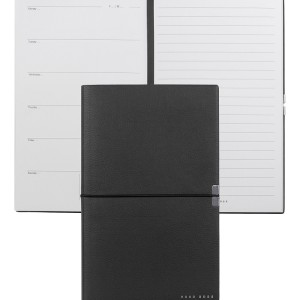 Hugo Boss Notebook A5 Elegance Storyline Black Agenda