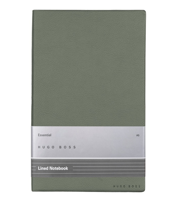 Hugo Boss Notebook A5 Essential Storyline Khaki Lined