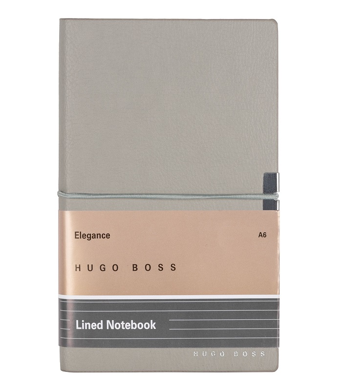 Hugo Boss Notebook A6 Elegance Storyline Grey Lined