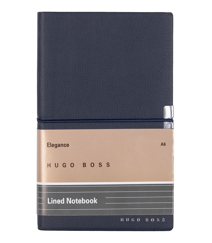 Hugo Boss Notebook A6 Elegance Storyline Navy Lined