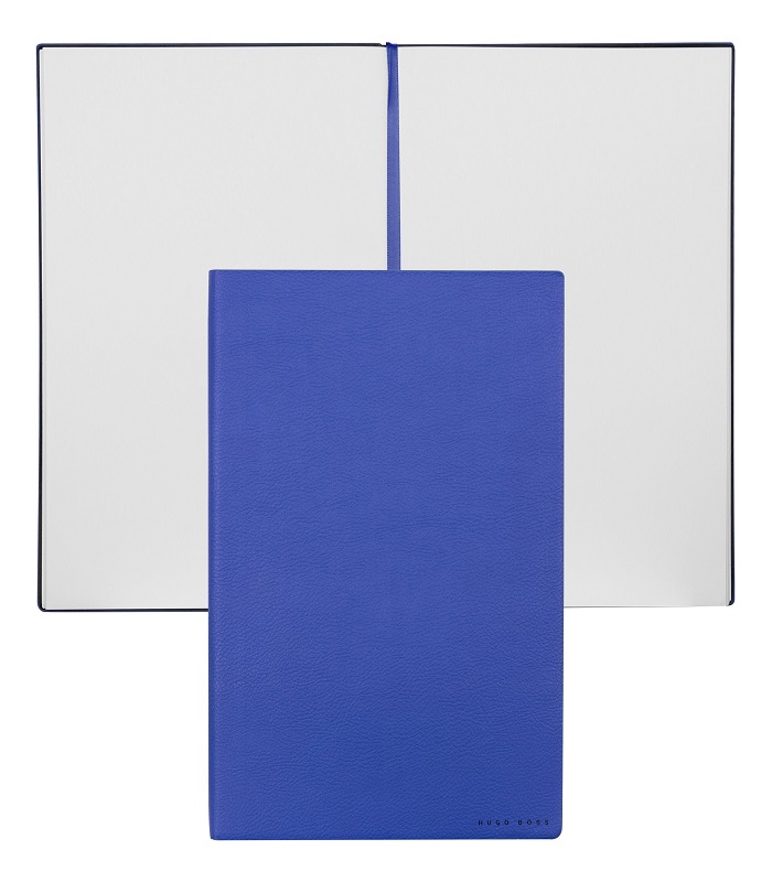 Hugo Boss Notebook B5 Essential Storyline Blue Plain
