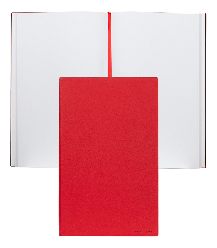 Hugo Boss Notebook B5 Essential Storyline Red Plain