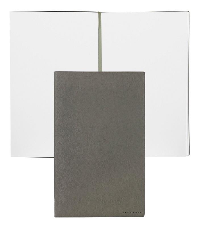 Hugo Boss Notebook B5 Essential Storyline Khaki Plain
