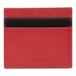 Hugo Boss Card holder Matrix Red