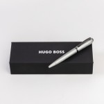 Hugo Boss Ballpoint pen Contour Brushed Chrome