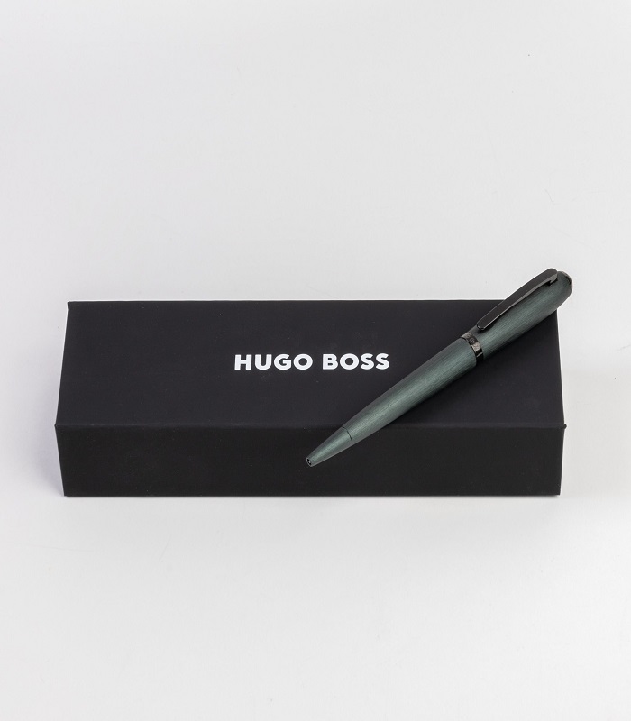 Hugo Boss Ballpoint pen Contour Brushed Green