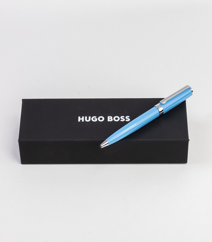 Hugo Boss Ballpoint pen Gear Icon Light Blue