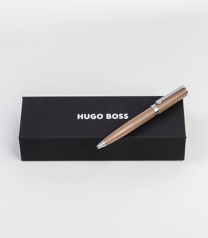 Hugo Boss Ballpoint pen Gear Icon Camel