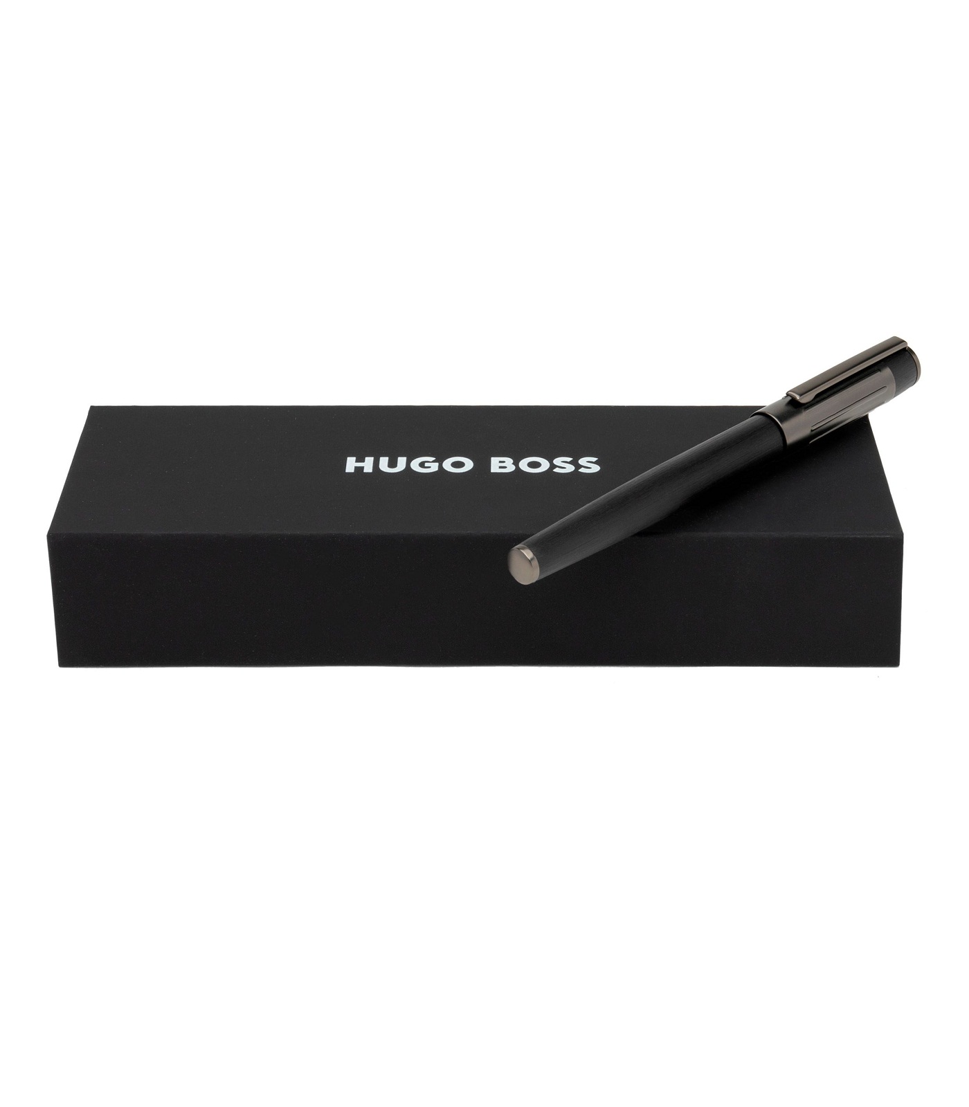 HUGO BOSS Rollerball pen Gear Ribs Black