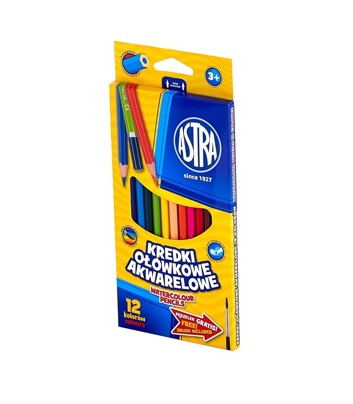ASTRA Watercolor pencils 12 colors