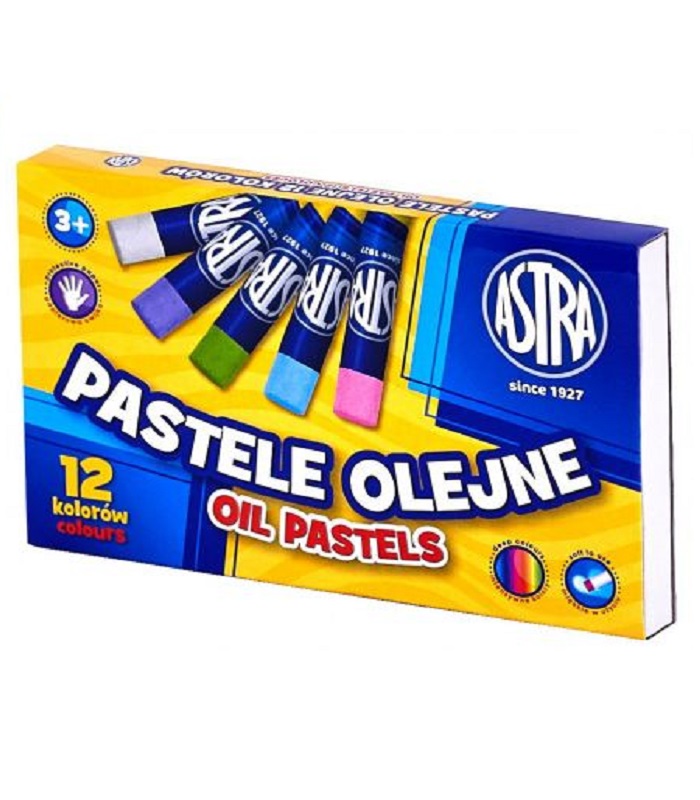 ASTRA  Oil pastels 12 colors