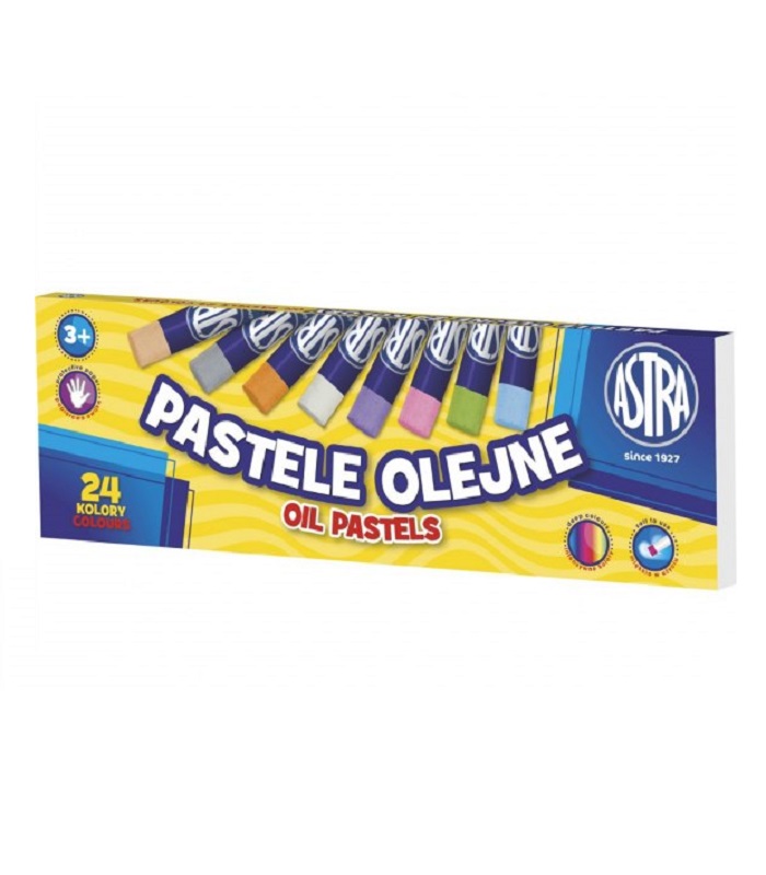 ASTRA  Oil pastels 24 colors