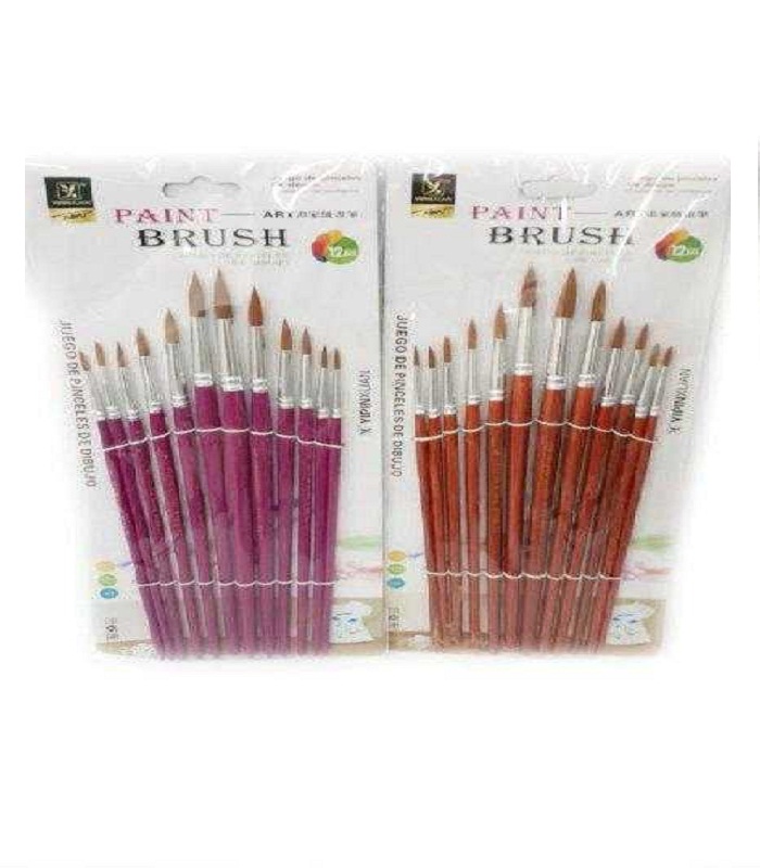 Artist set of 12 brushes