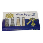 Glass and Ceramic Drawing Contour - 12 ml Tube, KeepSmiling