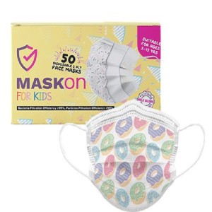 MaskOn Kids: KIDS - DONUTS - 50 Pack