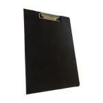 Plastic clipboard with cover - Black