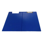 Plastic clipboard with cover - Blue