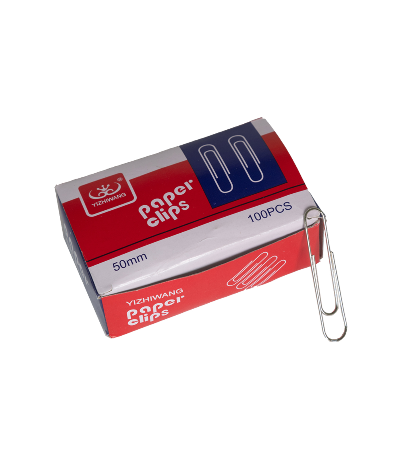 Silver Paper Clips - 50mm