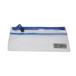 Folder with colorful zipper - Transparent - A6